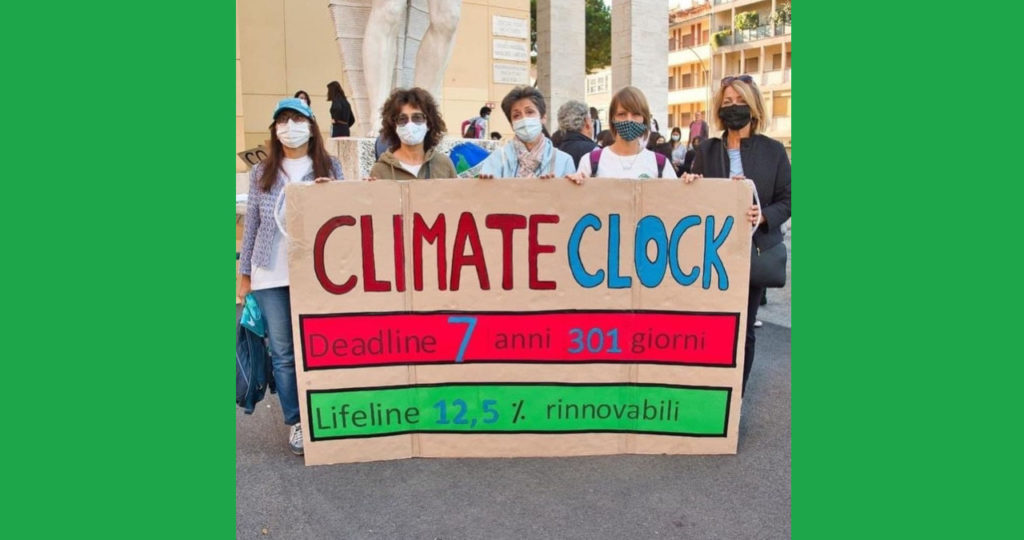 Campagna Climate Clock: per far conoscere quanto tempo ci resta per agire