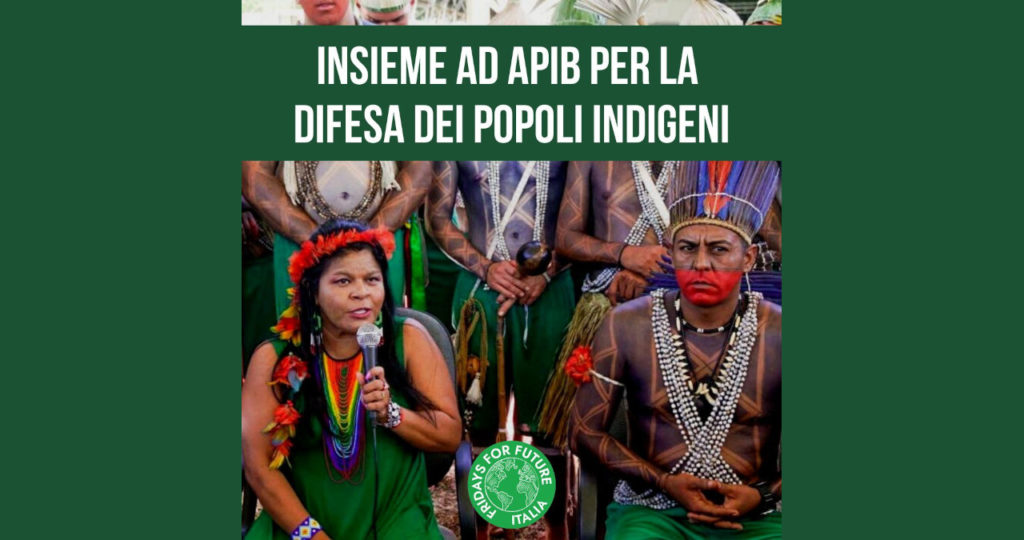 Insieme ad APIB per la difesa dei popoli indigeni