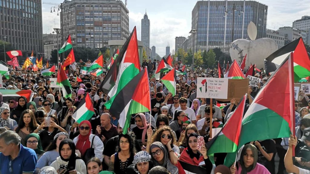 Manifestazione nazionale per la Palestina