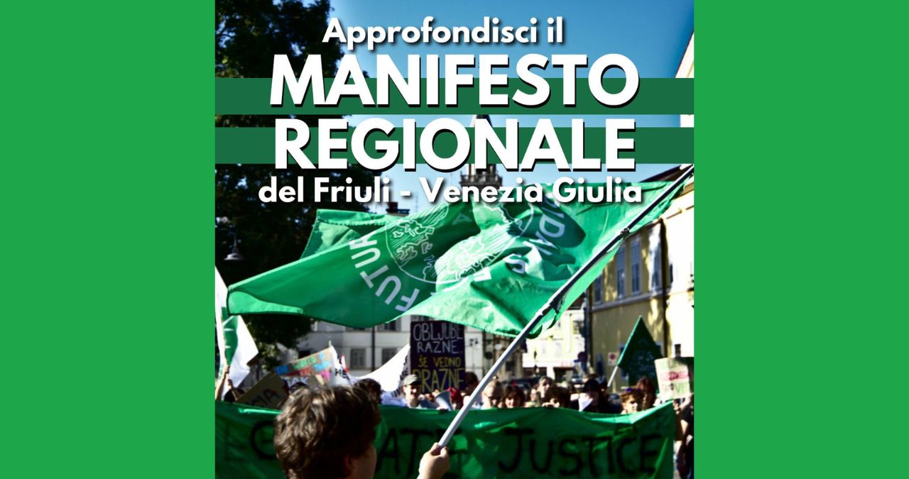 Manifesto Regionale FVG