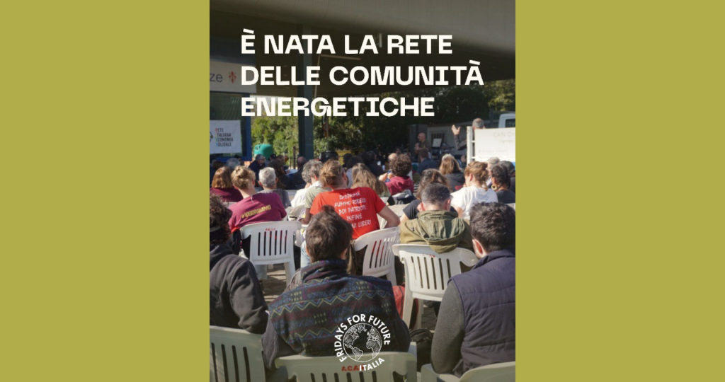E’ nata la rete nazionale delle Comunità Energetiche Rinnovabili e Solidali!